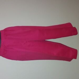 Alia Petite Capri Stretch Waist Band Pink